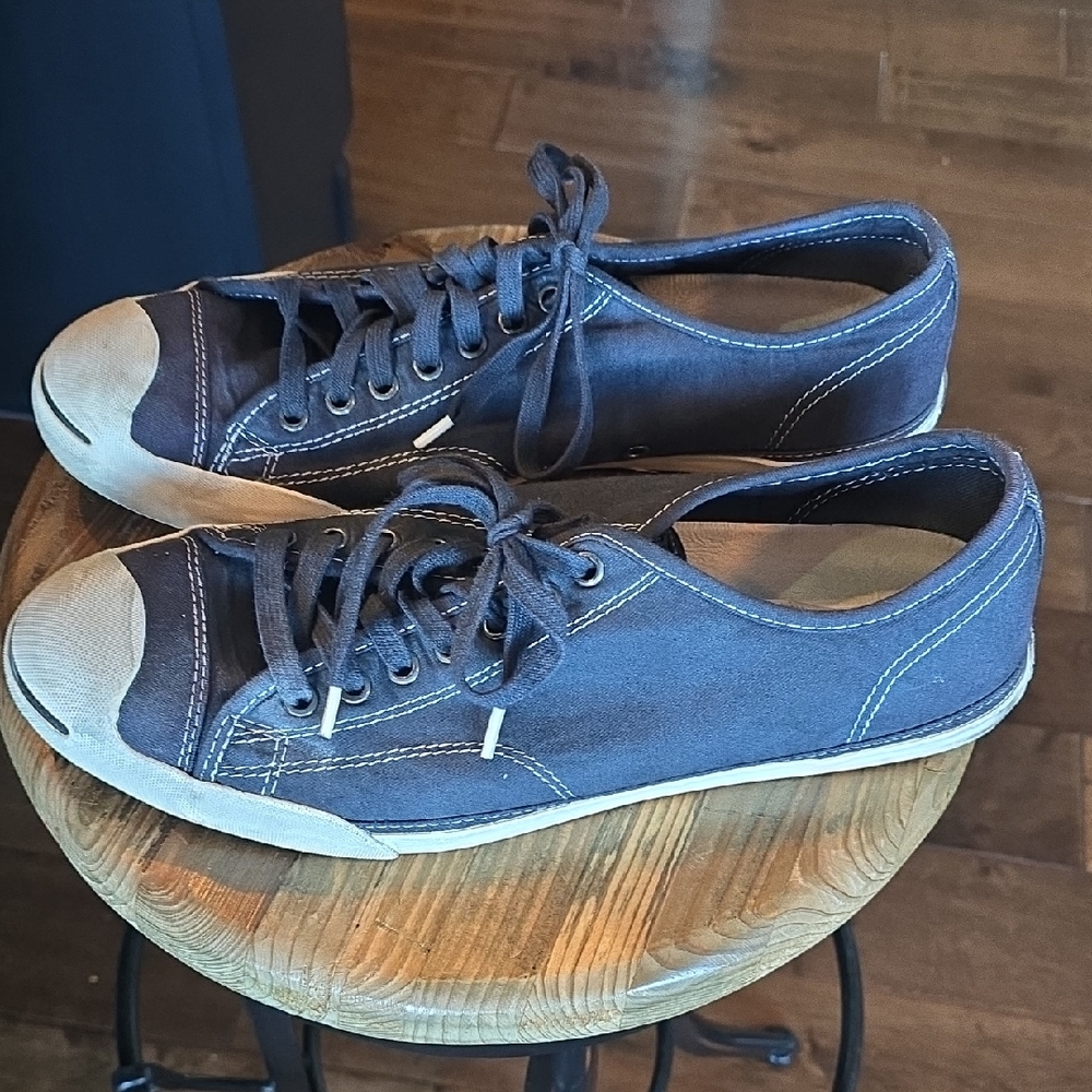 John Varvatos Converse Navy Blue Sneakers
